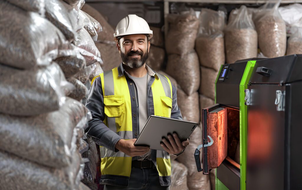 Montaż pieców na pellet