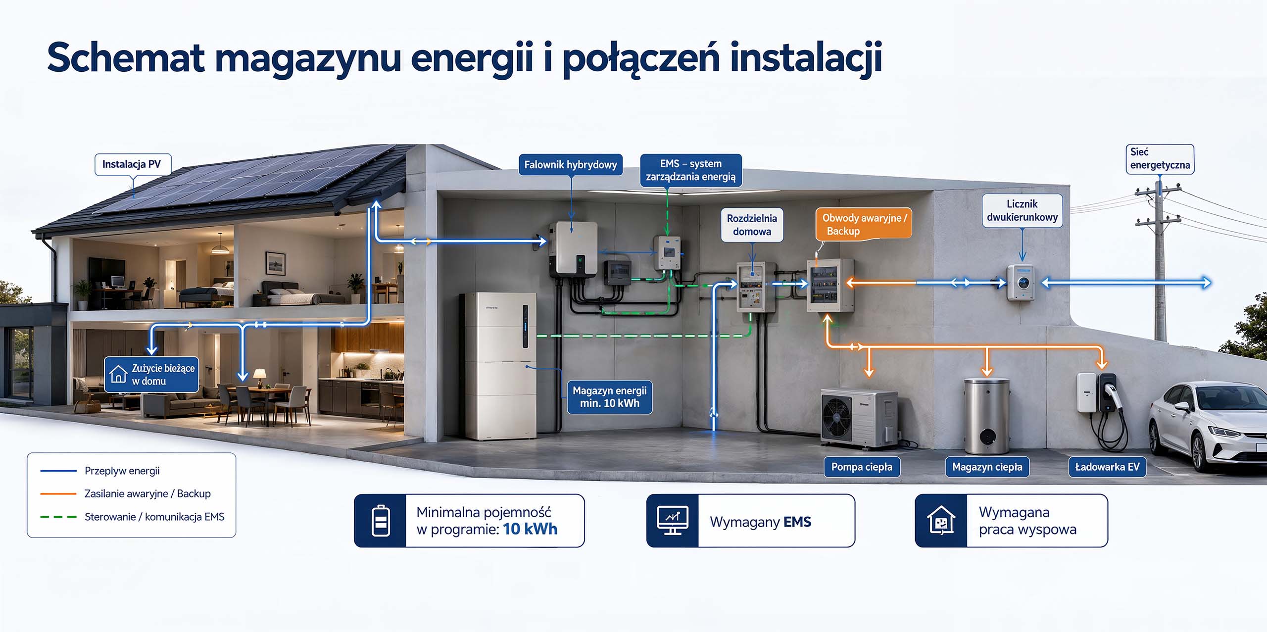 Jak musi wyglądać instalacja, aby dostać dotację na magazyn energii?
